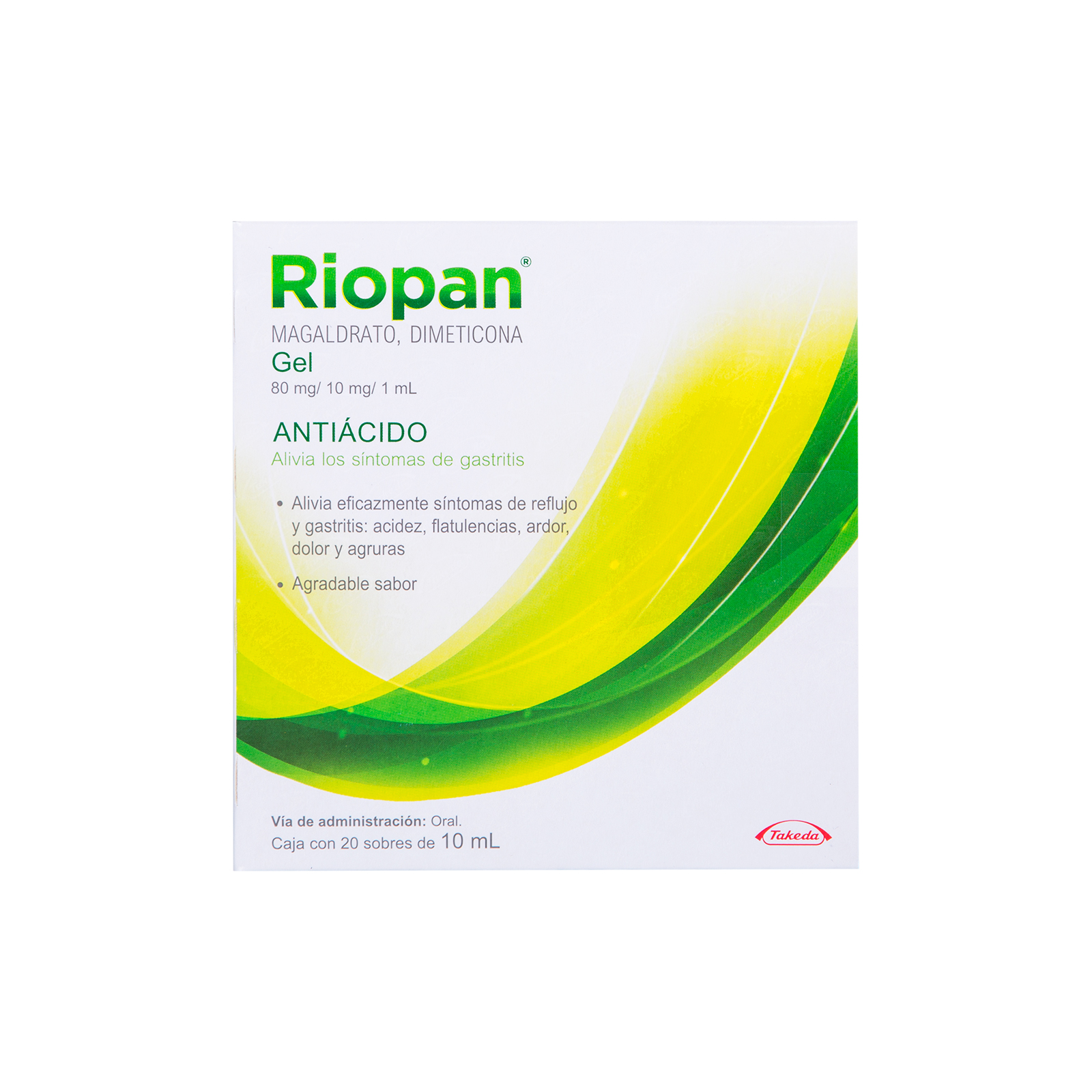 Riopan gel oral 20 sobres