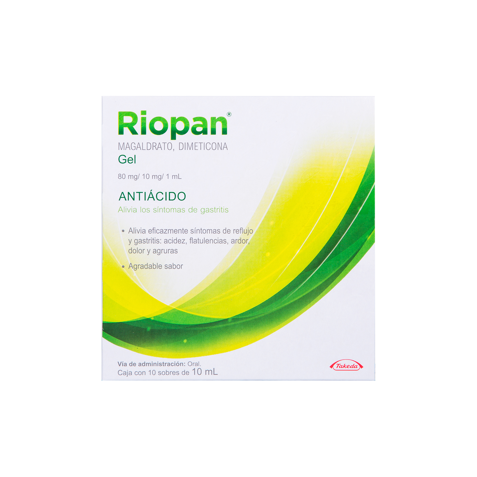 Riopan gel oral 10 sobres