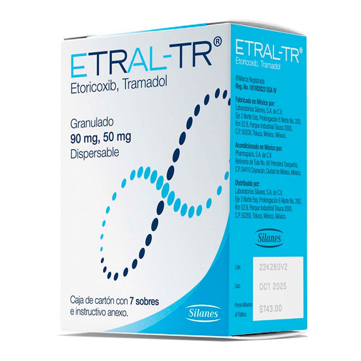 Farmacias del Ahorro | Etral-TR 7 Sobres | Tienda en línea a todo México