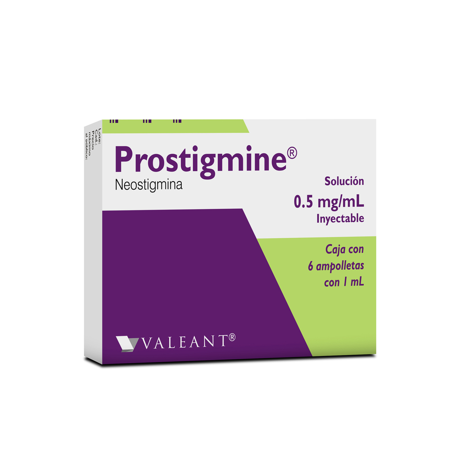 Farmacias del Ahorro | Prostigmine 0.5 Mg. 6X1Ml Amp | Tienda en línea ...