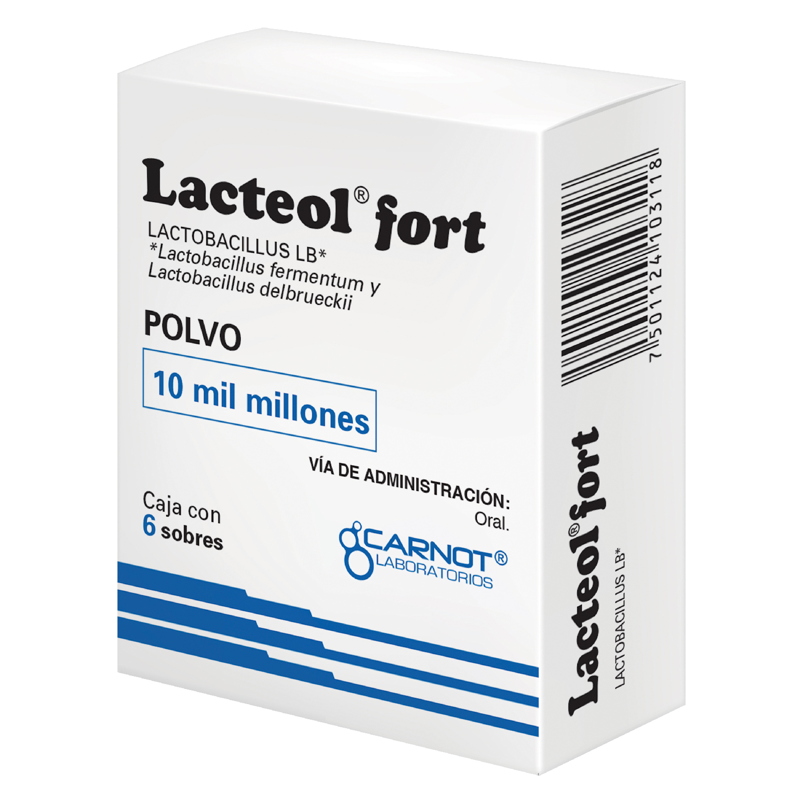 Farmacias del Ahorro | Carnotprim 10 Mg 6X2Ml Amp