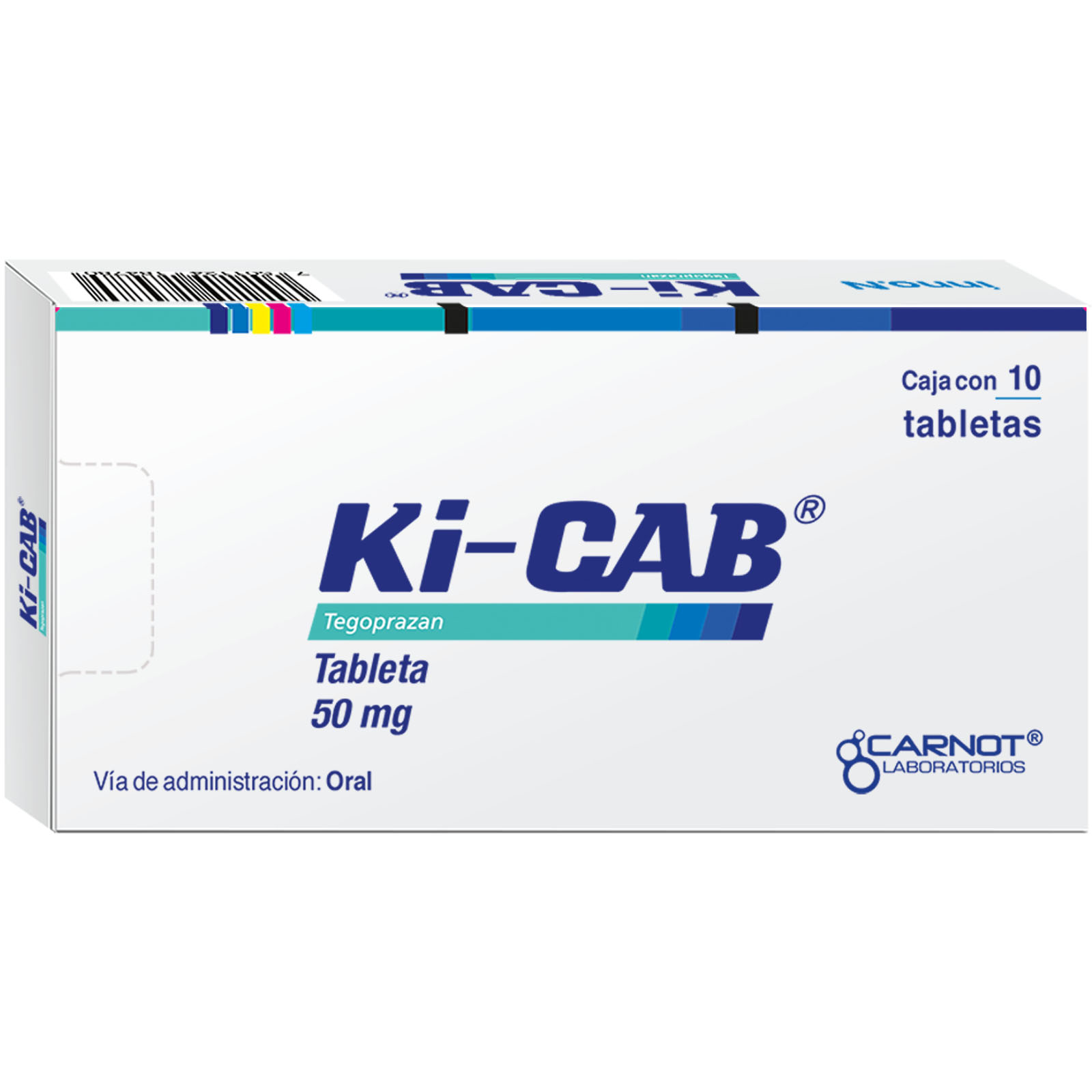 Farmacias del Ahorro | Ki-CAB 50 mg 10 Tabs | Tienda en línea a todo México