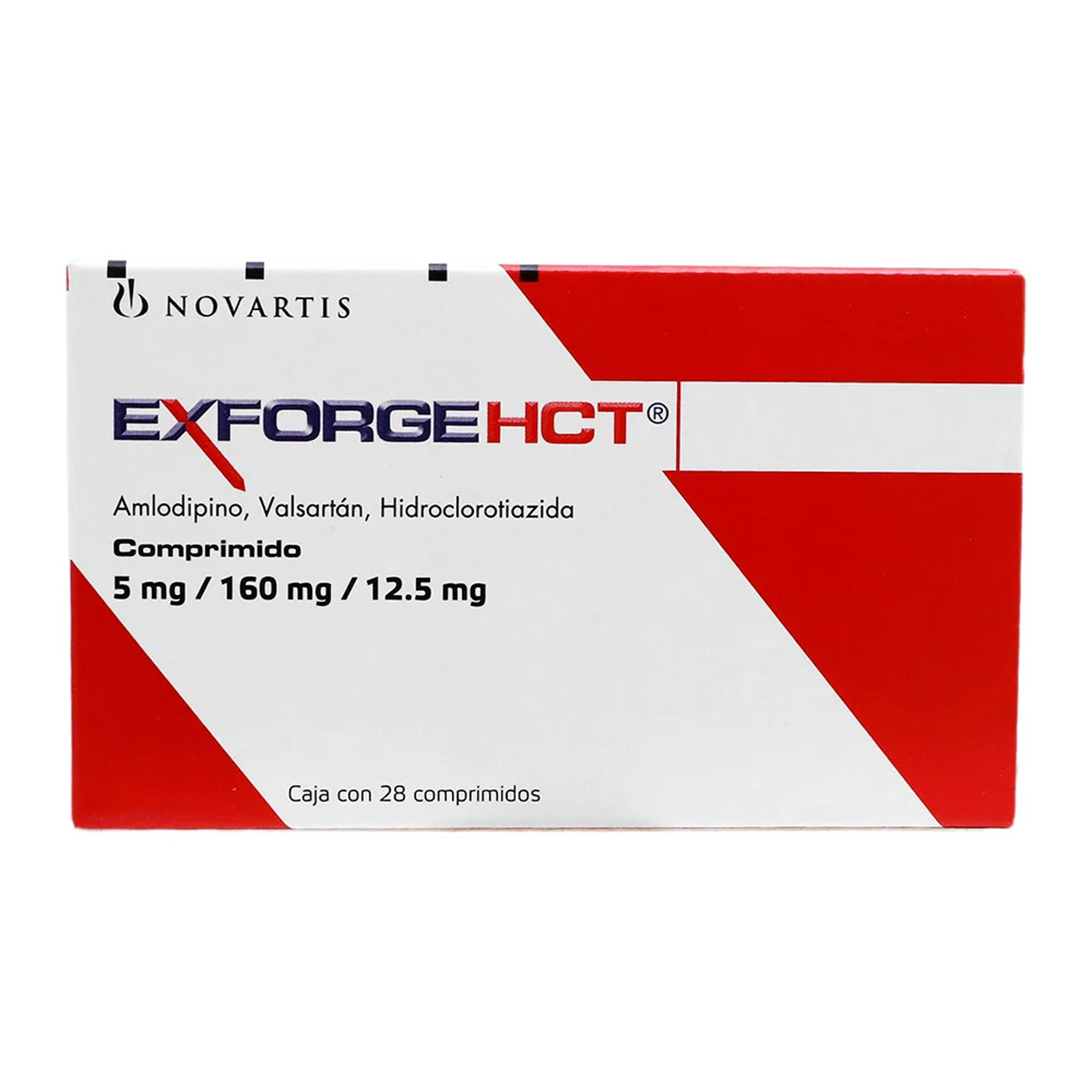 Farmacias del Ahorro | Exforge HCT 5 mg/ 160 mg/ 12.5 mg Oral 28 ...