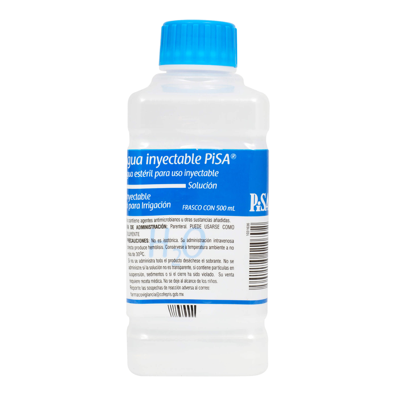 Pisa Agua inyectable Solución Estéril 500 ml