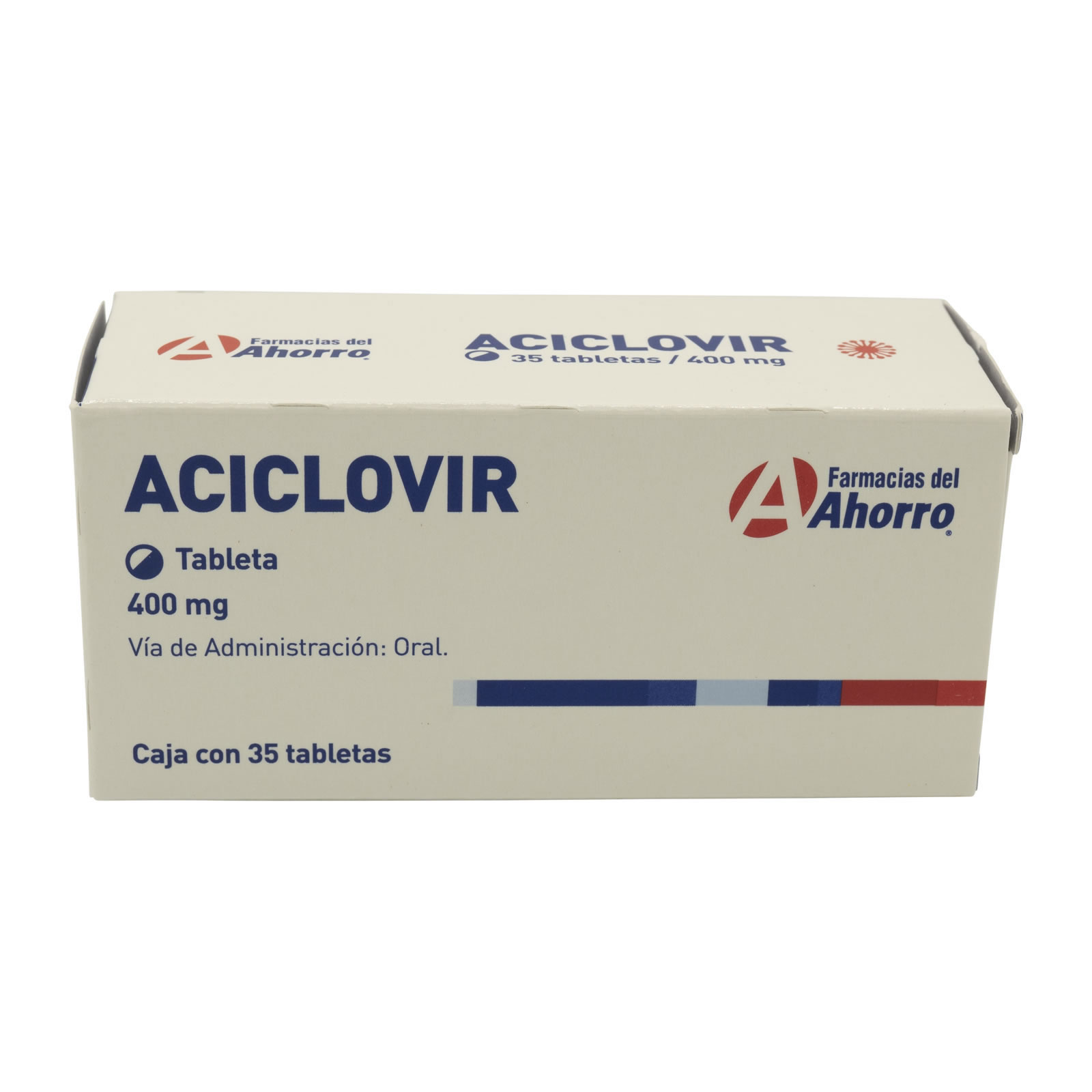Aciclovir 400 mg Oral 35 tabletas Marca del Ahorro