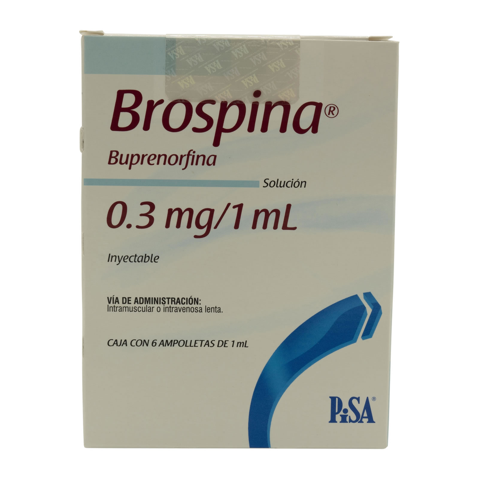 Farmacias del Ahorro | Brospina 0.3 mg/1 ml Solución 6 ampolletas