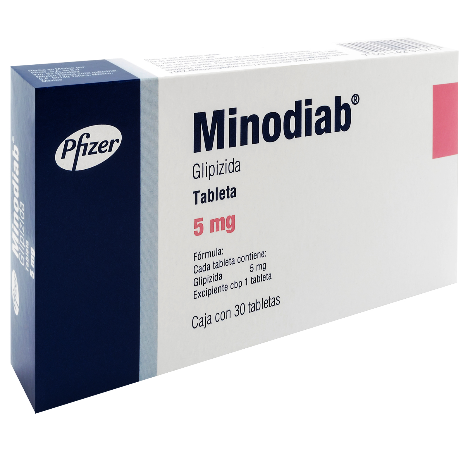 Farmacias del Ahorro | Minodiab 5 Mg. Oral 30 | Tienda en línea a todo ...