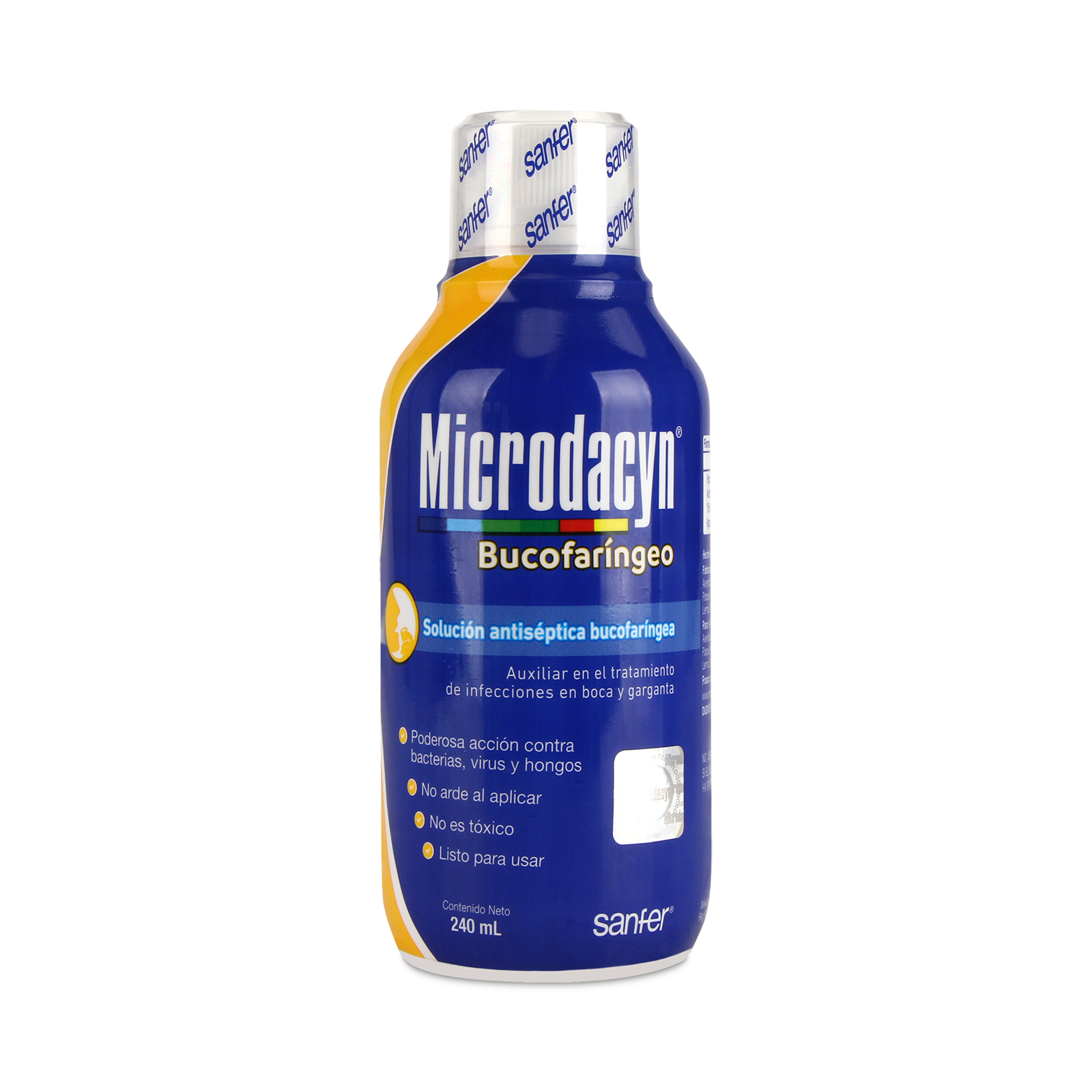 MICRODACYN BUCOFARINGEO 240 ML SOL   8651