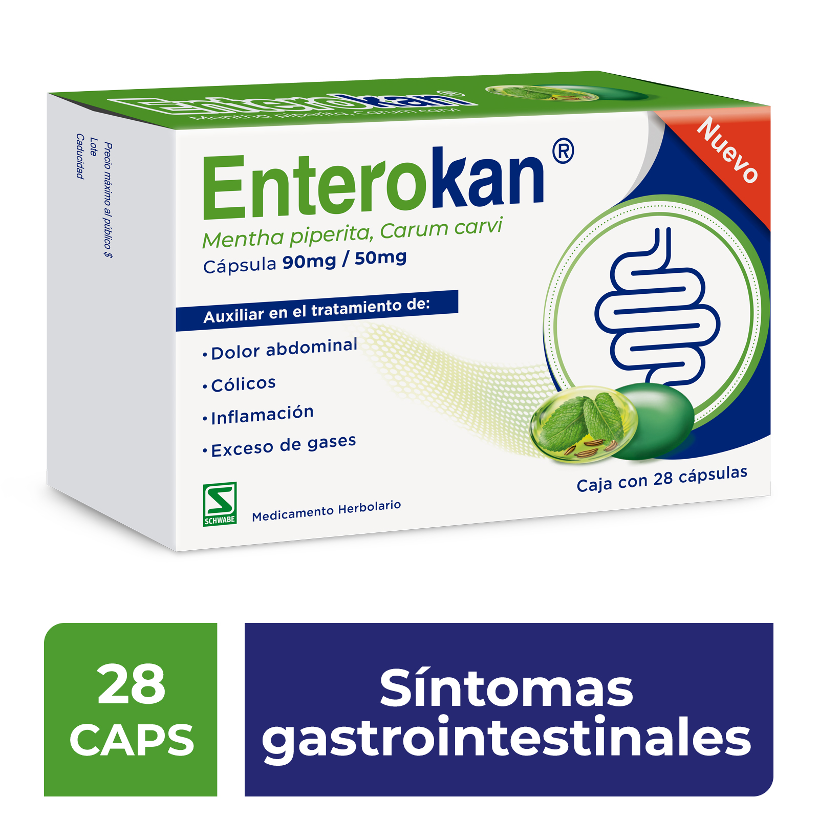 Enterokan 28 Caps
