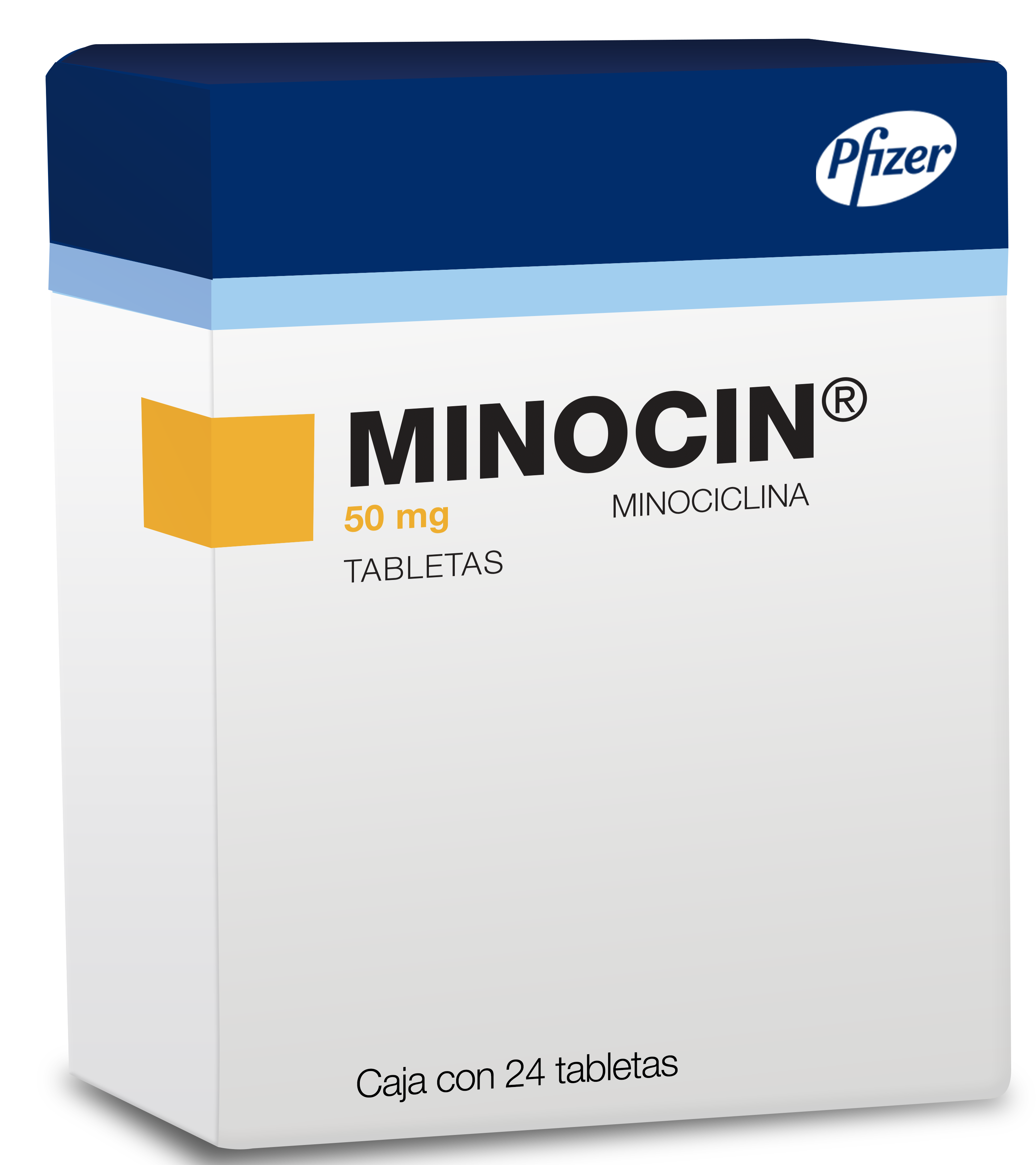 Minocin 50 mg Oral 24 Tabletas