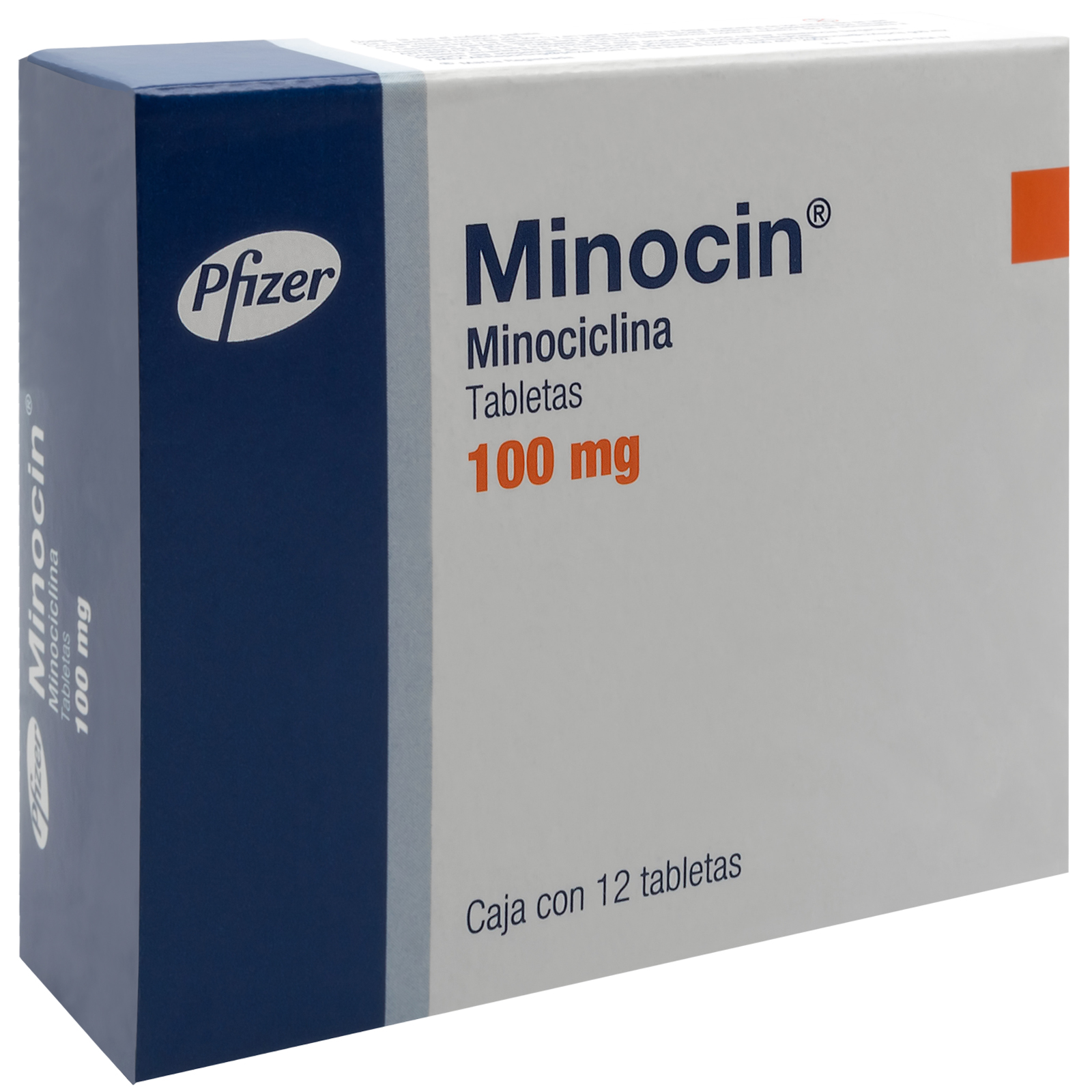 Minocin 100 mg Oral 12 tabletas