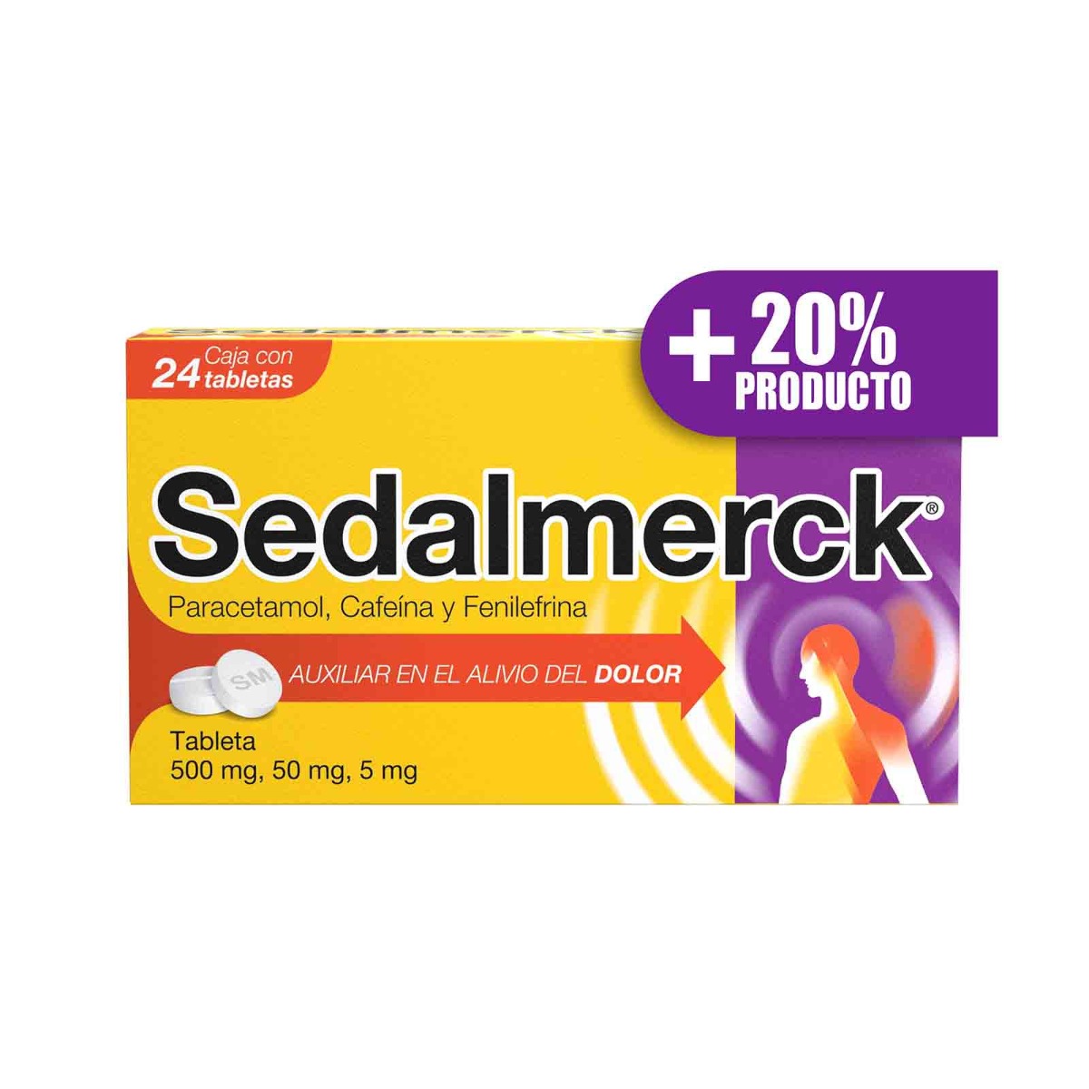 Sedalmerck 24 tabletas
