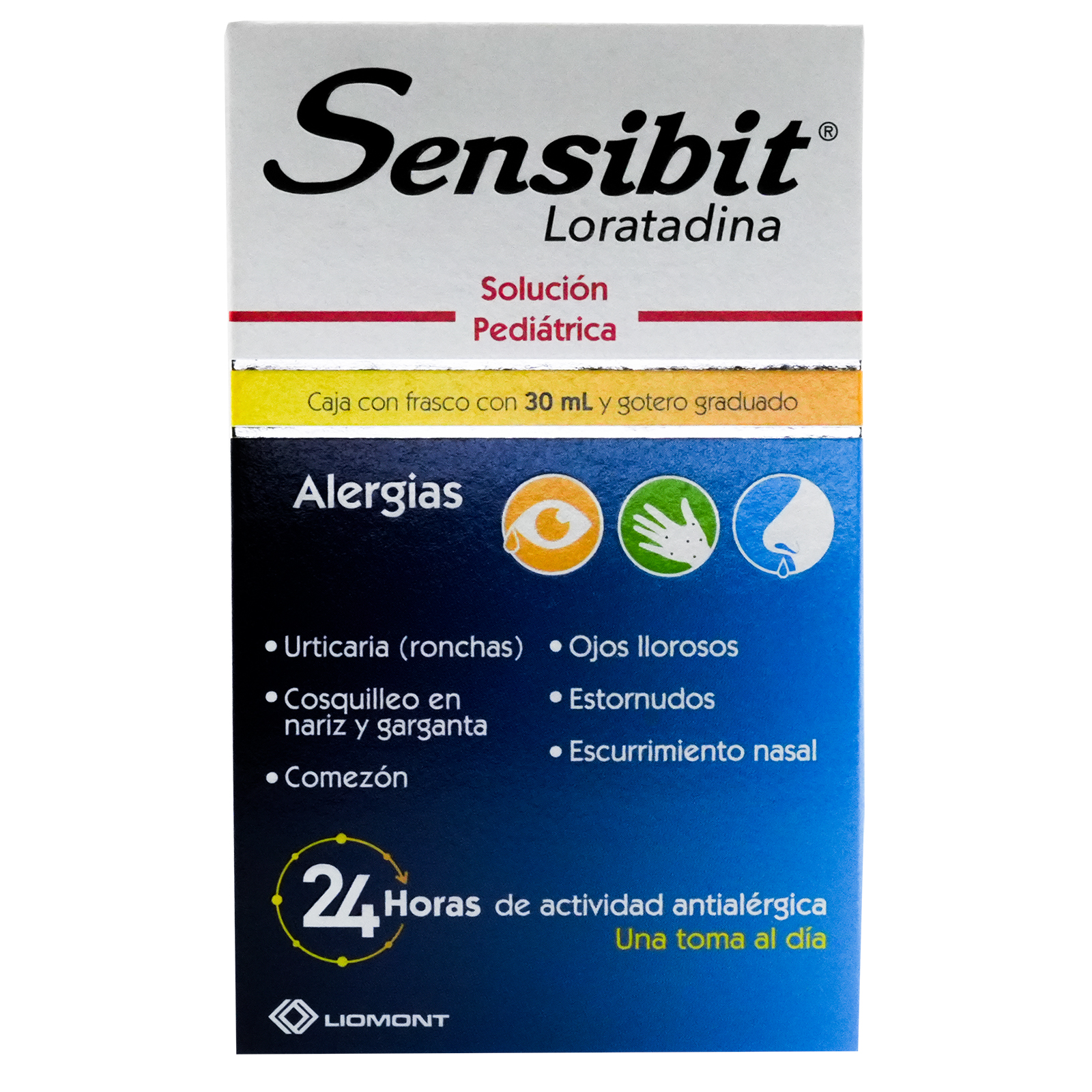 Sensibit Pediátrico Antialérgico Solución Oral 30 ml