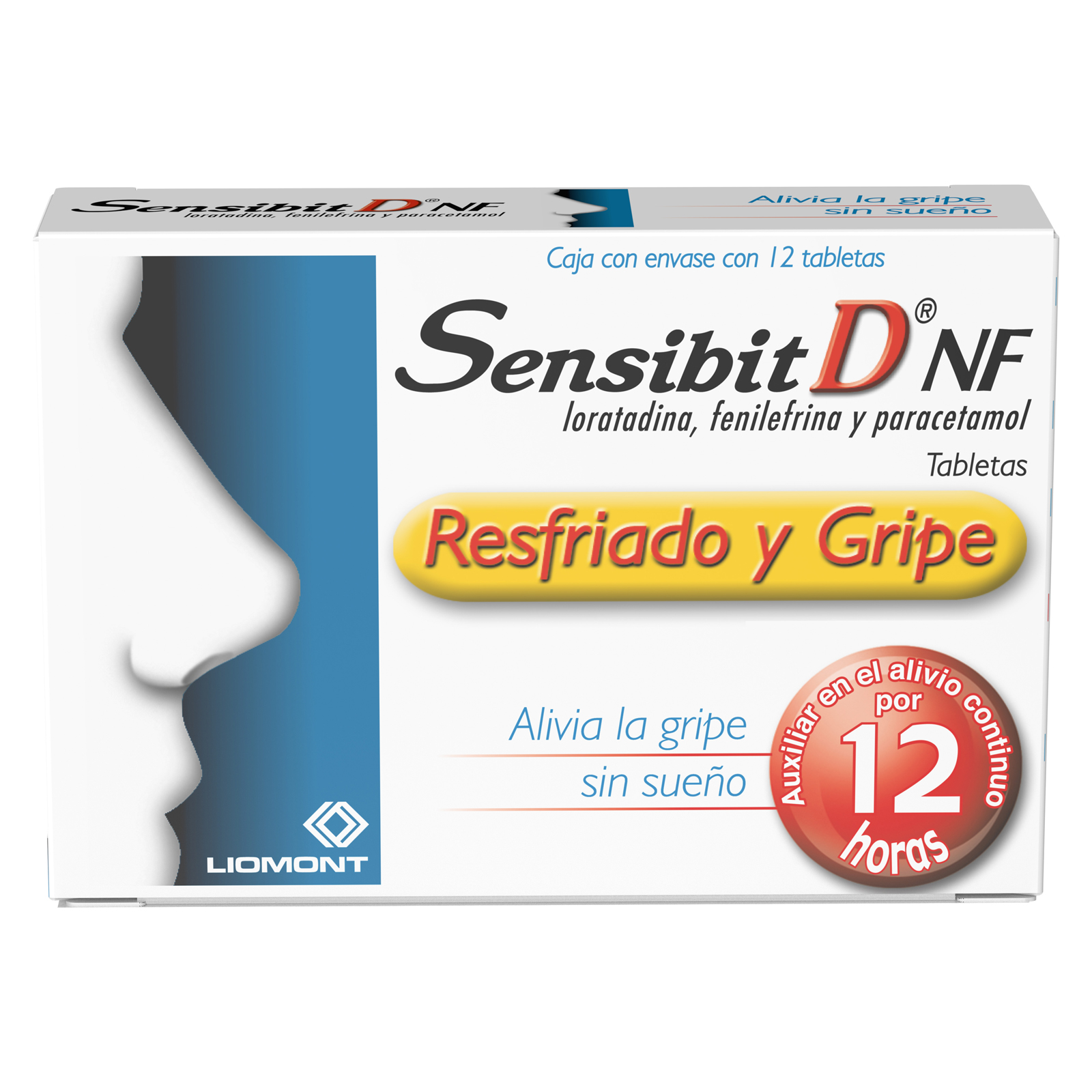 Sensibit D NF Antigripal Oral 12 Tabs
