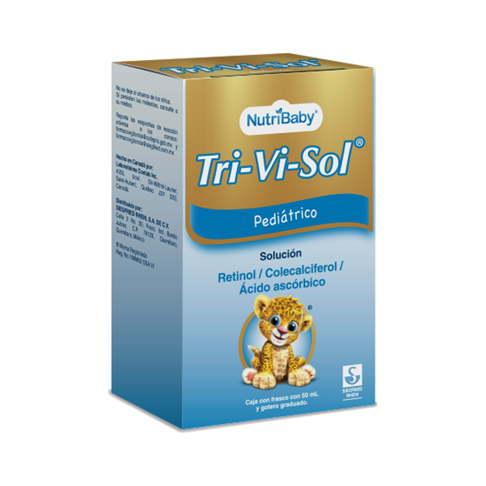 Tri-Vi-Sol - Frasco con gotero de 60 mL