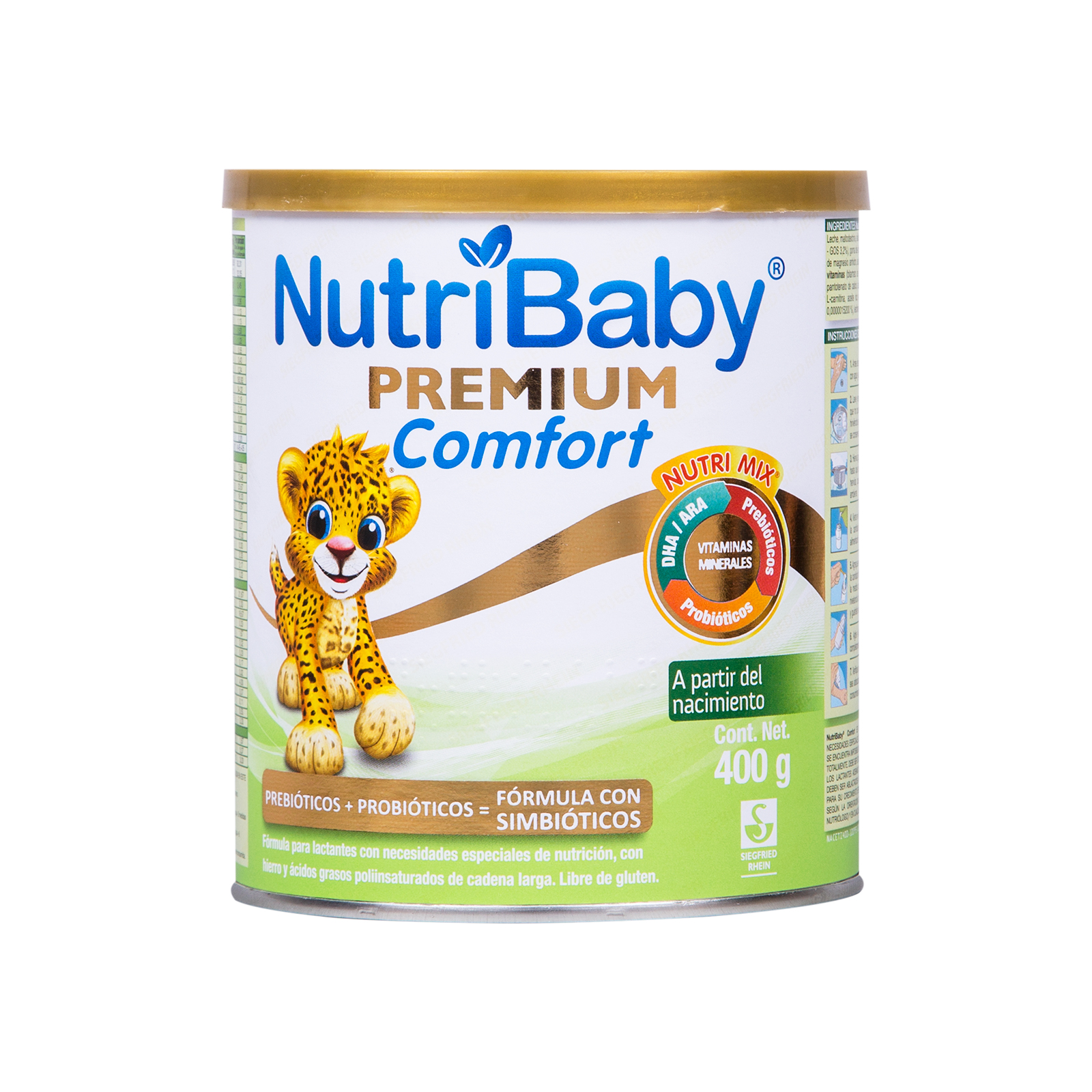 Nutribaby Premium Comfort: a partir del nacimiento - Polvo en lata con 400 g