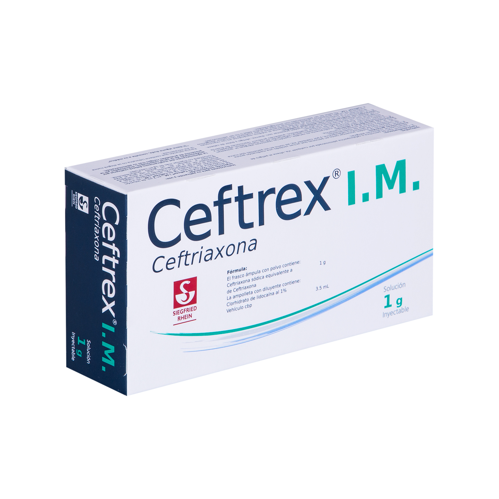 Farmacias del Ahorro | Ceftrex I.M 1 gr frasco ampula con 3.5 ml ...