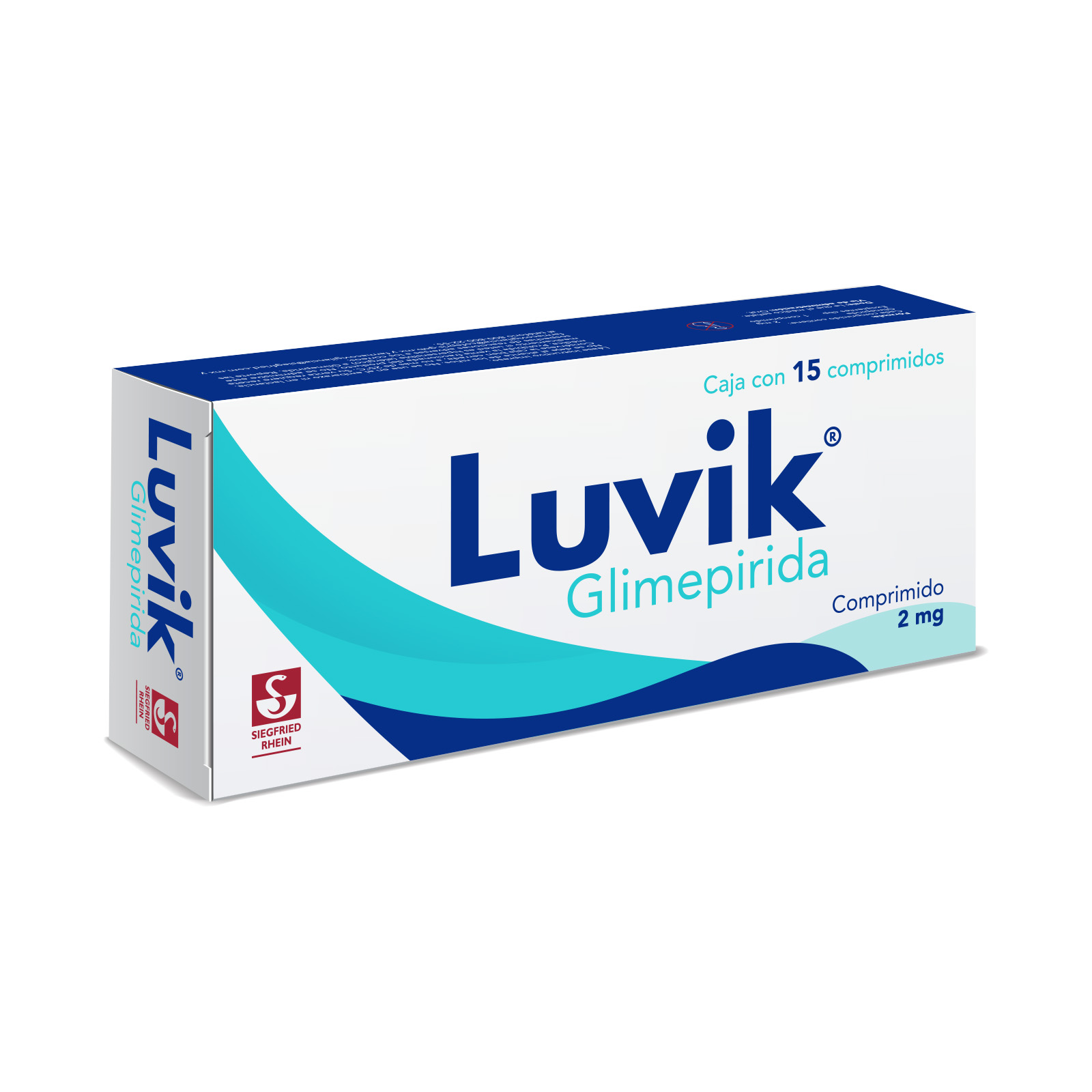 Luvik 2 mg - Caja con 15 comprimidos