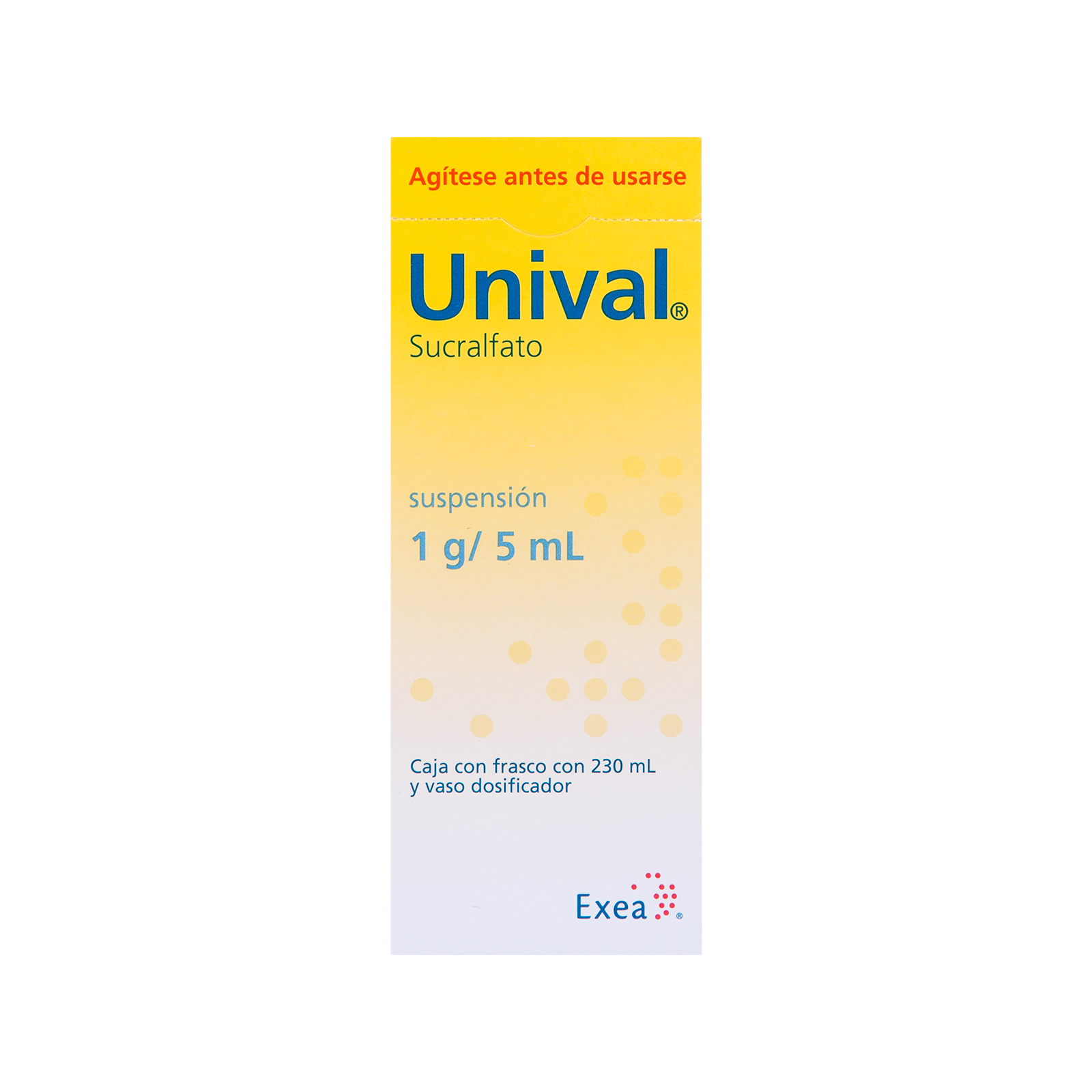 Farmacias del Ahorro | Unival 1 gr suspension oral 230 ml | Tienda en ...