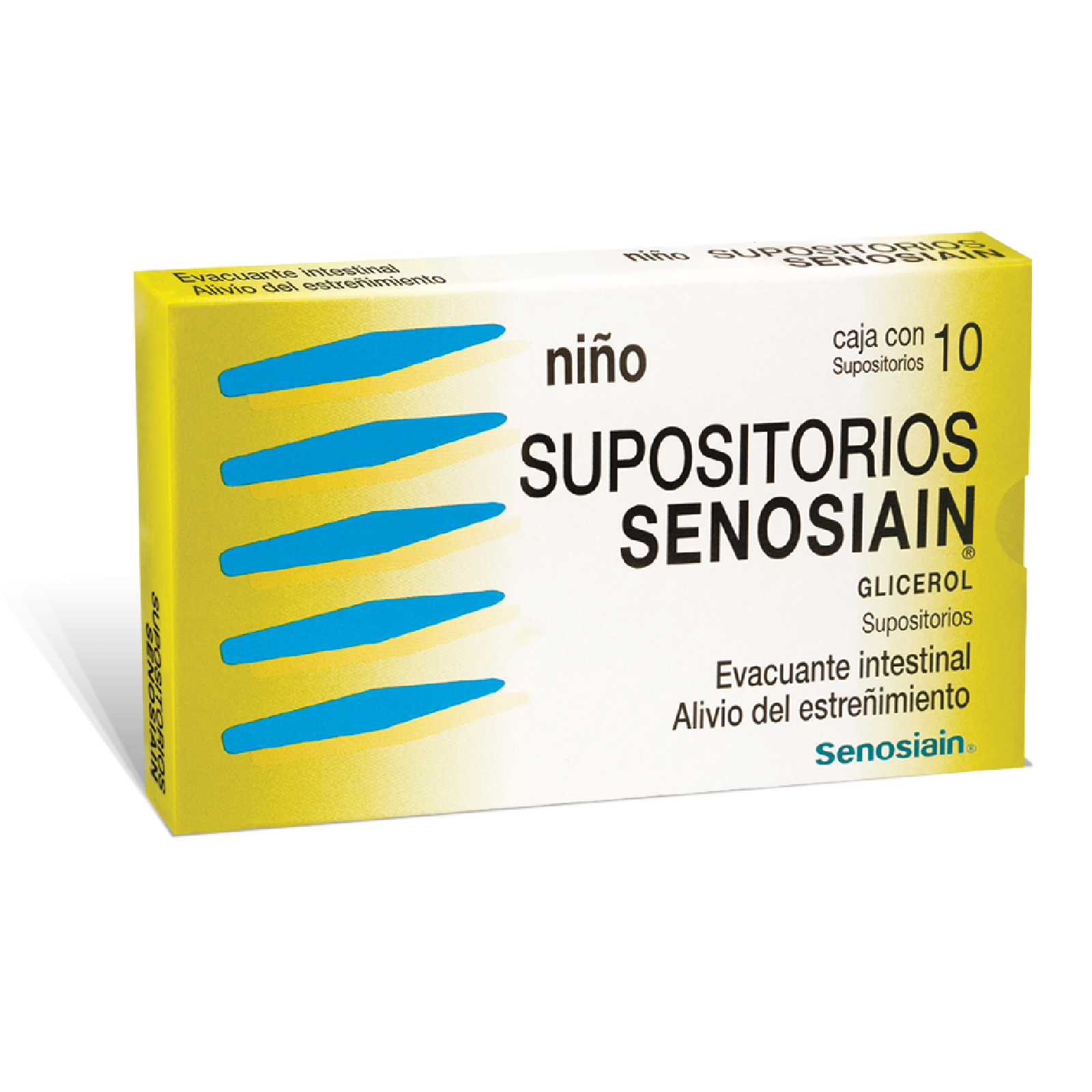 Senosian Infantil Supositorios 10 unidades