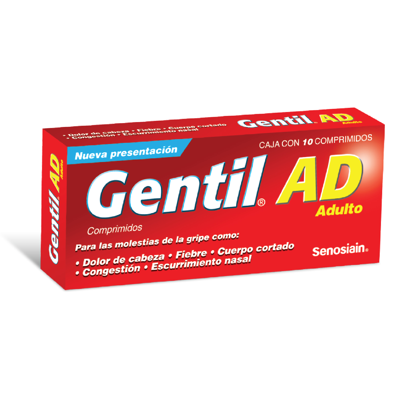 Gentil Adulto Oral 10 comprimidos
