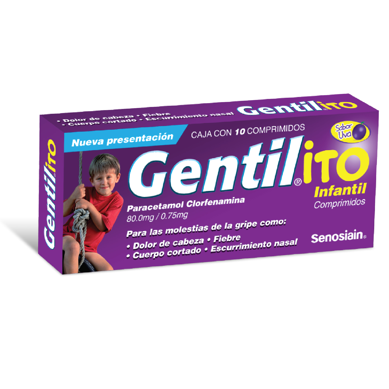 Gentil-Ito Infantil Oral 10 comprimidos