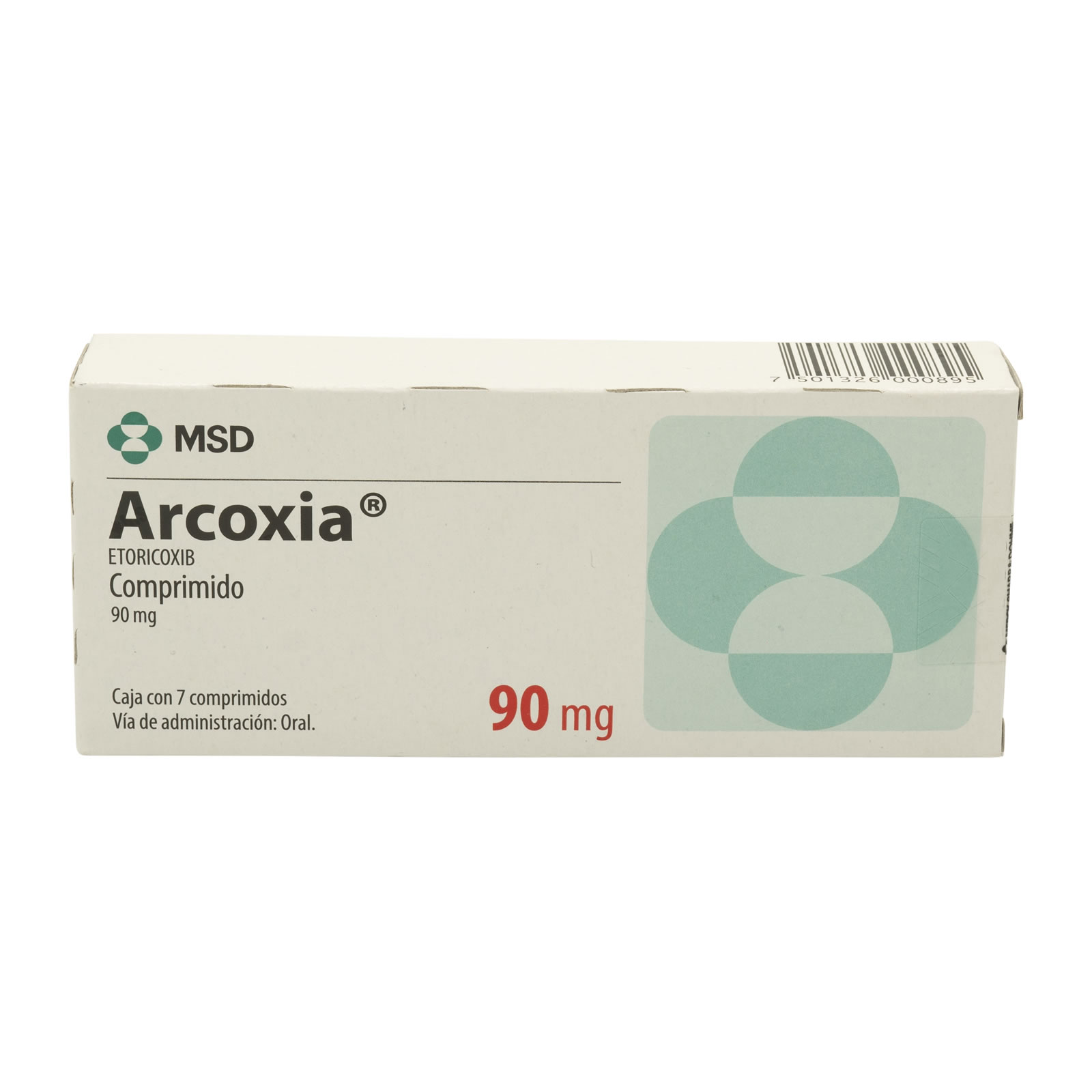 Farmacias del Ahorro | Arcoxia 90 Mg. Oral 7 Coprimidos | Tienda en ...