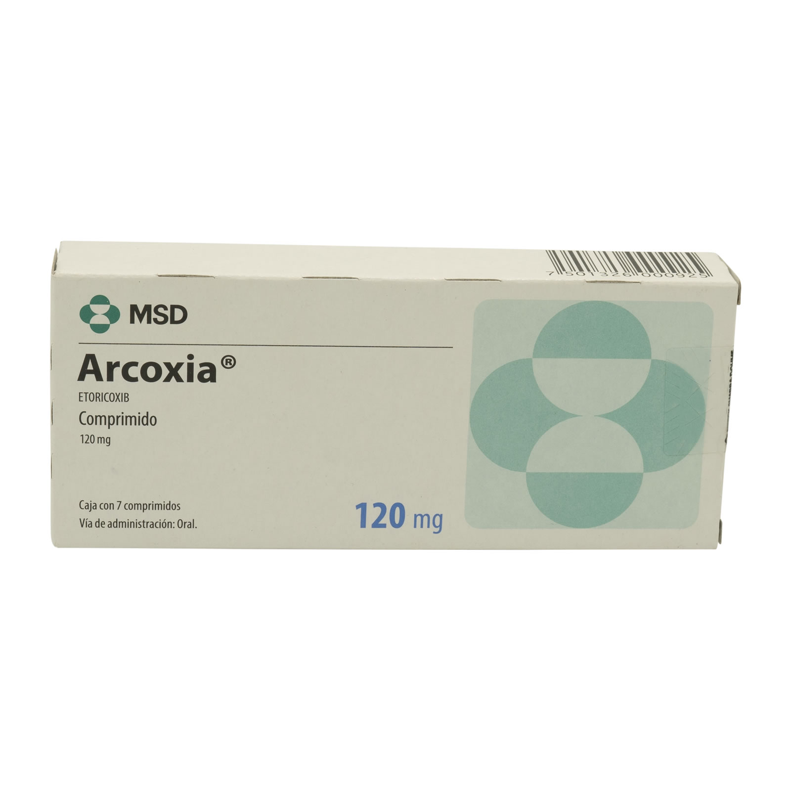 Farmacias del Ahorro | Arcoxia 120 Mg. Oral 7 Comprimidos | Tienda en ...