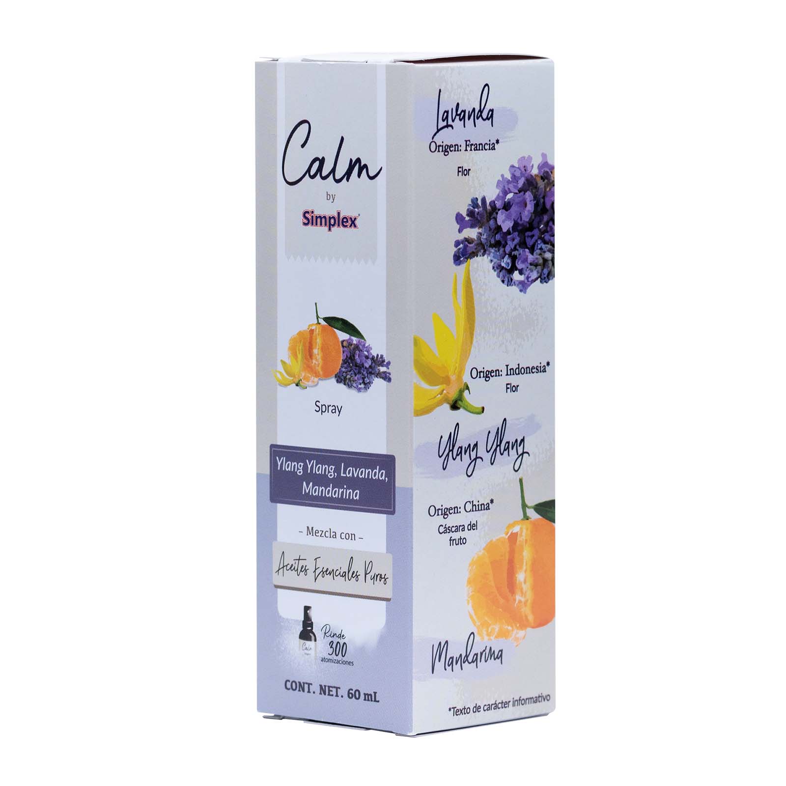 Farmacias del Ahorro | Calm By Simplex Spray de Aceites Esenciales 60 ...