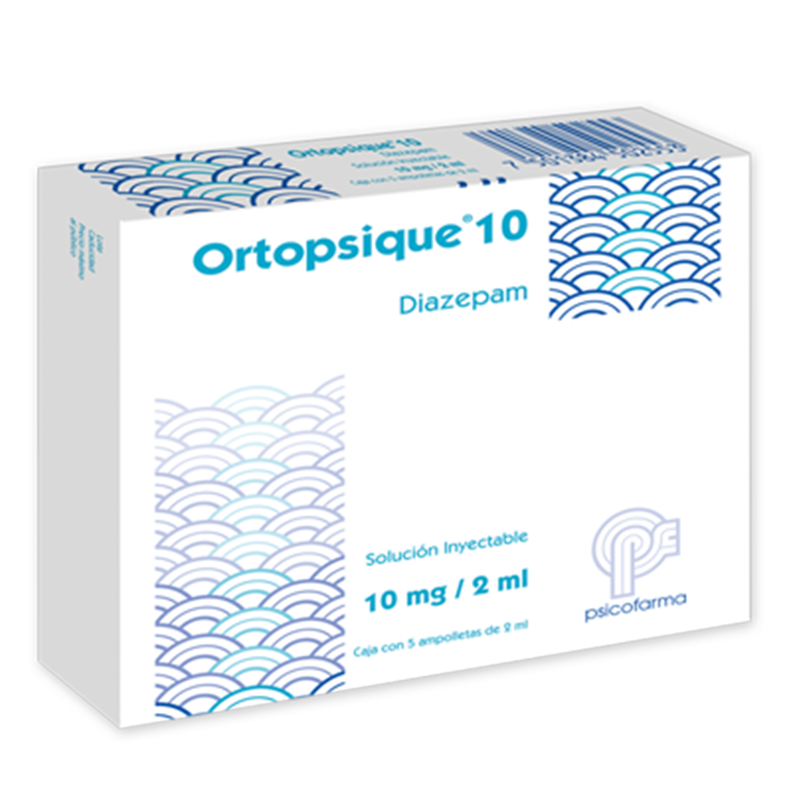 Farmacias del Ahorro | Ortopsique 10 mg/ 2 ml Solución Inyectable 5 ...