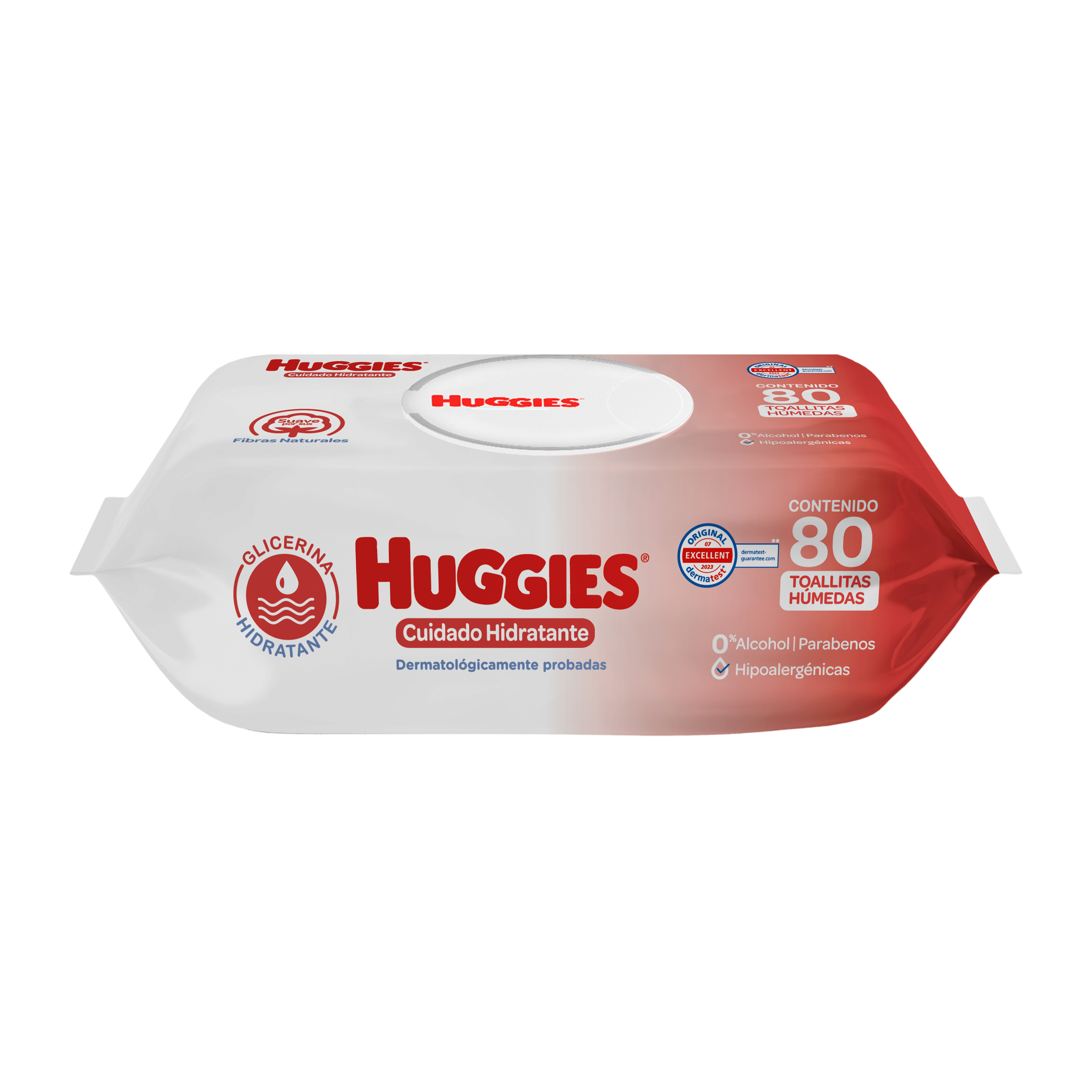 Huggies Toallitas Húmedas Cuidado Hidratante 80 pz