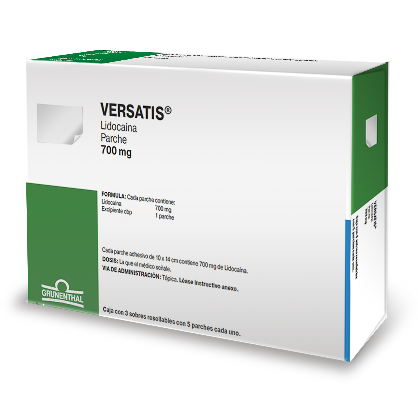 Versatis 15 Parches