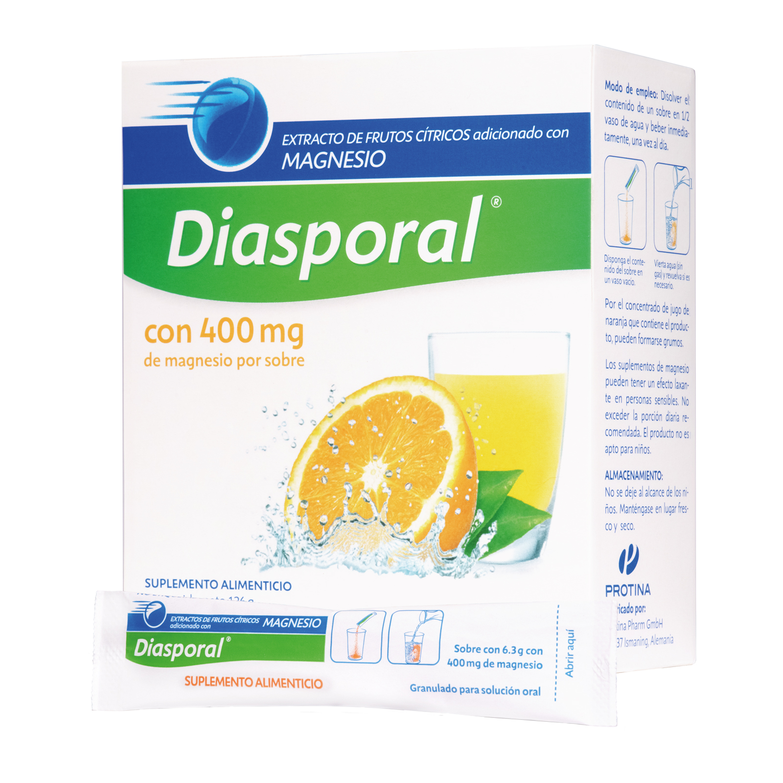 Farmacias del Ahorro | Diasporal 400 mg 20 Sobres | Tienda en línea a ...
