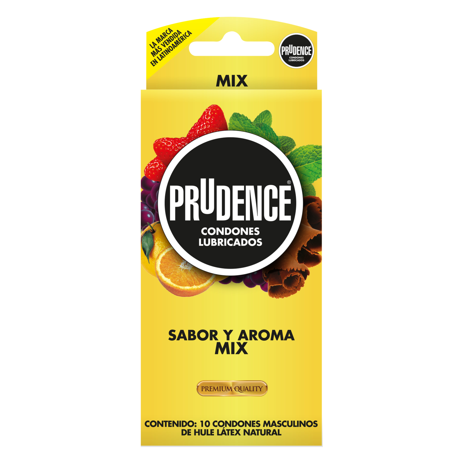Prudence Sabor y Aroma Mix 10 Condones