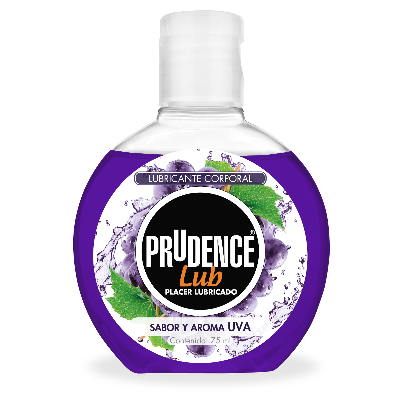 Prudence Lubricante Sabor y Aroma Uva 75 ml