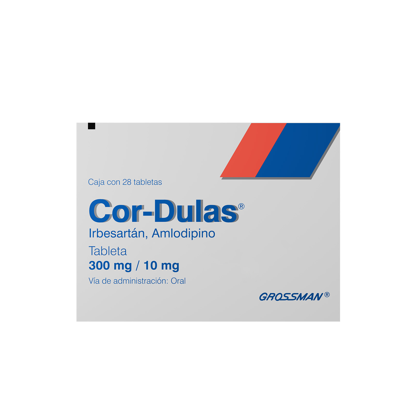 Farmacias del Ahorro | Cor-Dulas 300 mg/ 10 mg Oral 28 Tabs | Tienda en ...