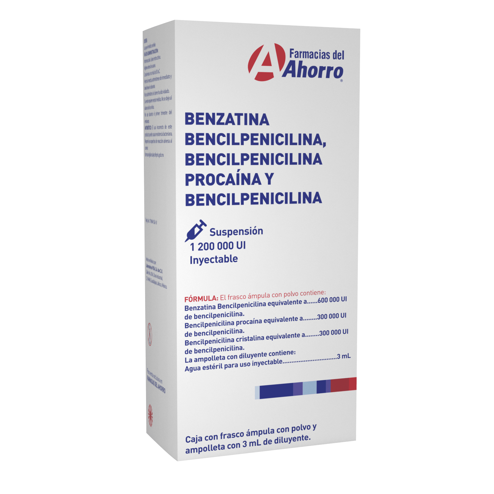 Farmacias del Ahorro | Marca del Ahorro Bencilpenicilina benza com 1 ...