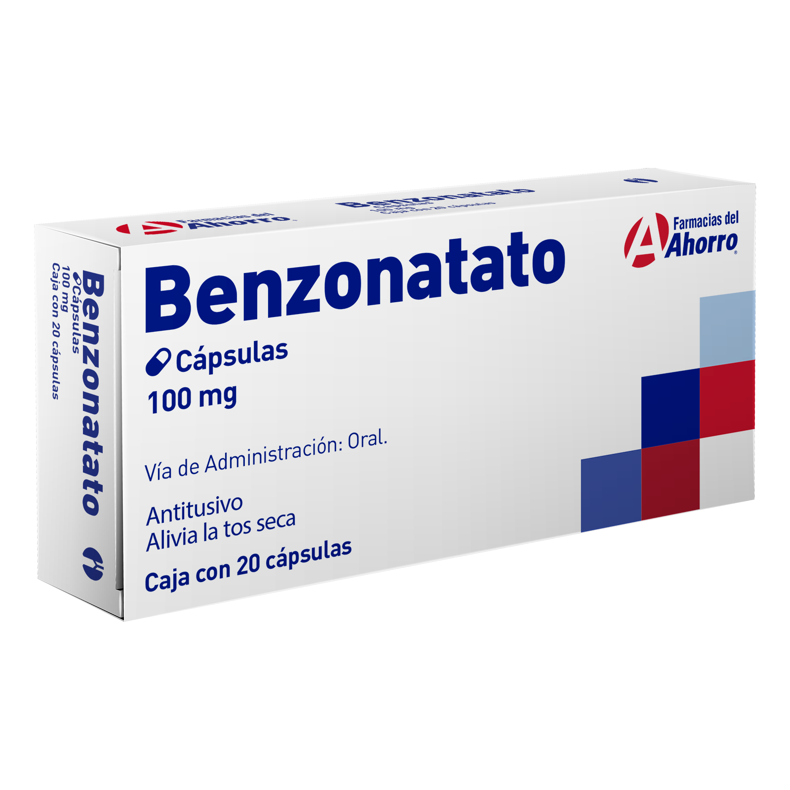 Marca del ahorro benzonatato 100mg/20capsulas