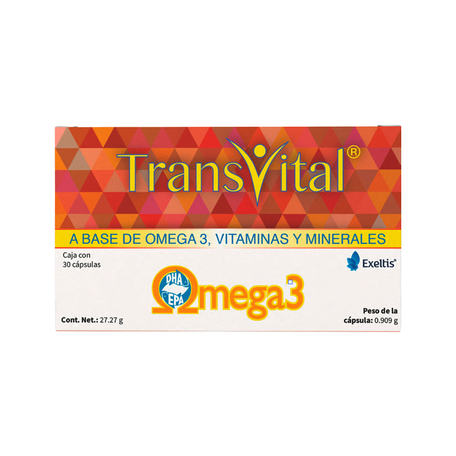 Transvital Suplemento Alimenticio 30 cápsulas