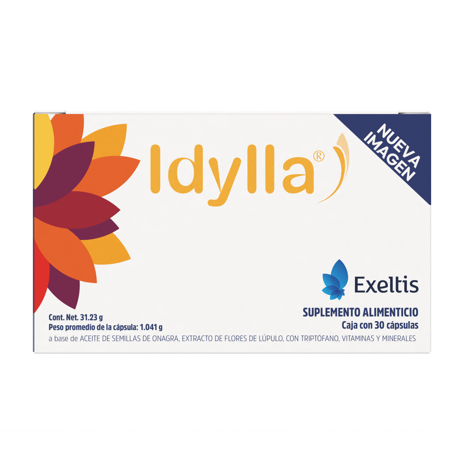 Idylla Suplemento Alimenticio 30 cápsulas