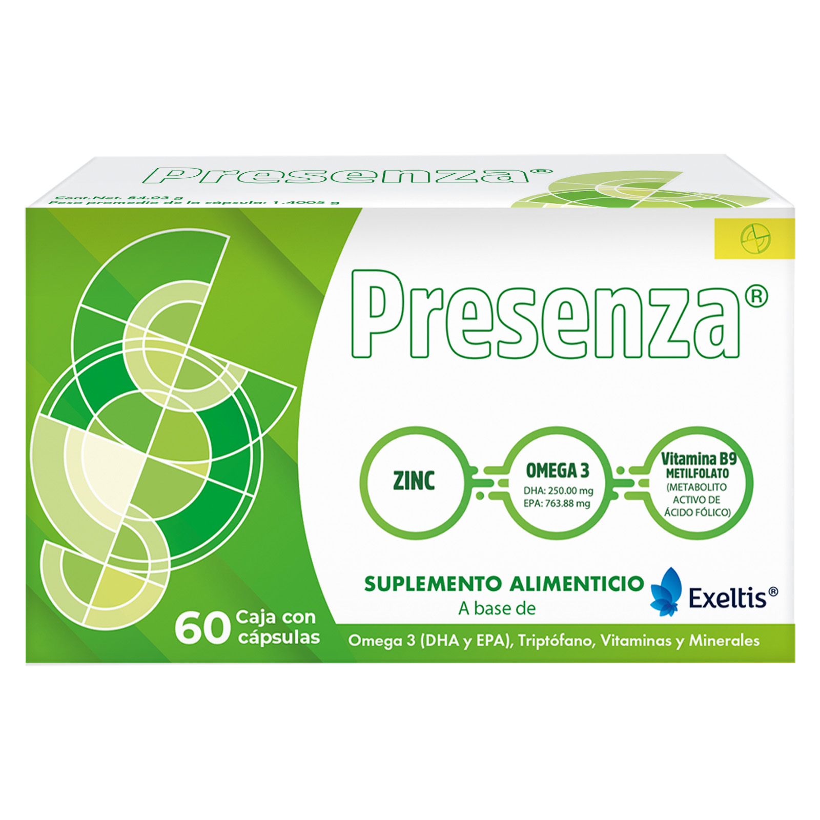 Presenza 60 caps