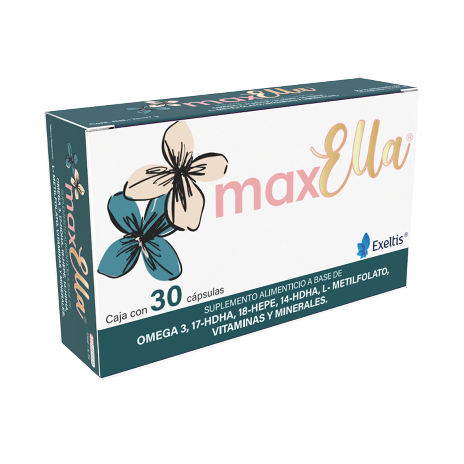 Farmacias del Ahorro | Maxella Suplemento Alimenticio 30 cápsulas ...