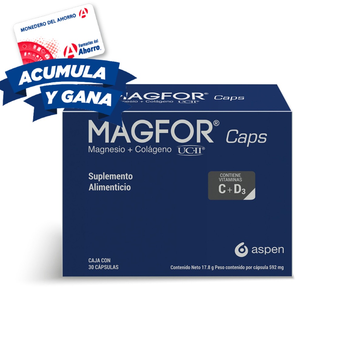 Magfor caja con 30 cápsulas