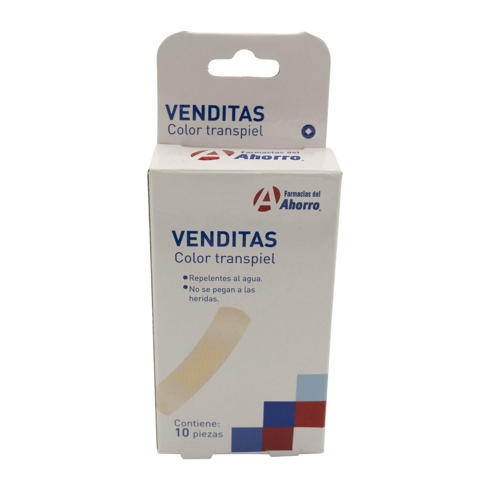 Farmacias del Ahorro | Marca del Ahorro Venditas transpiel 10 piezas ...
