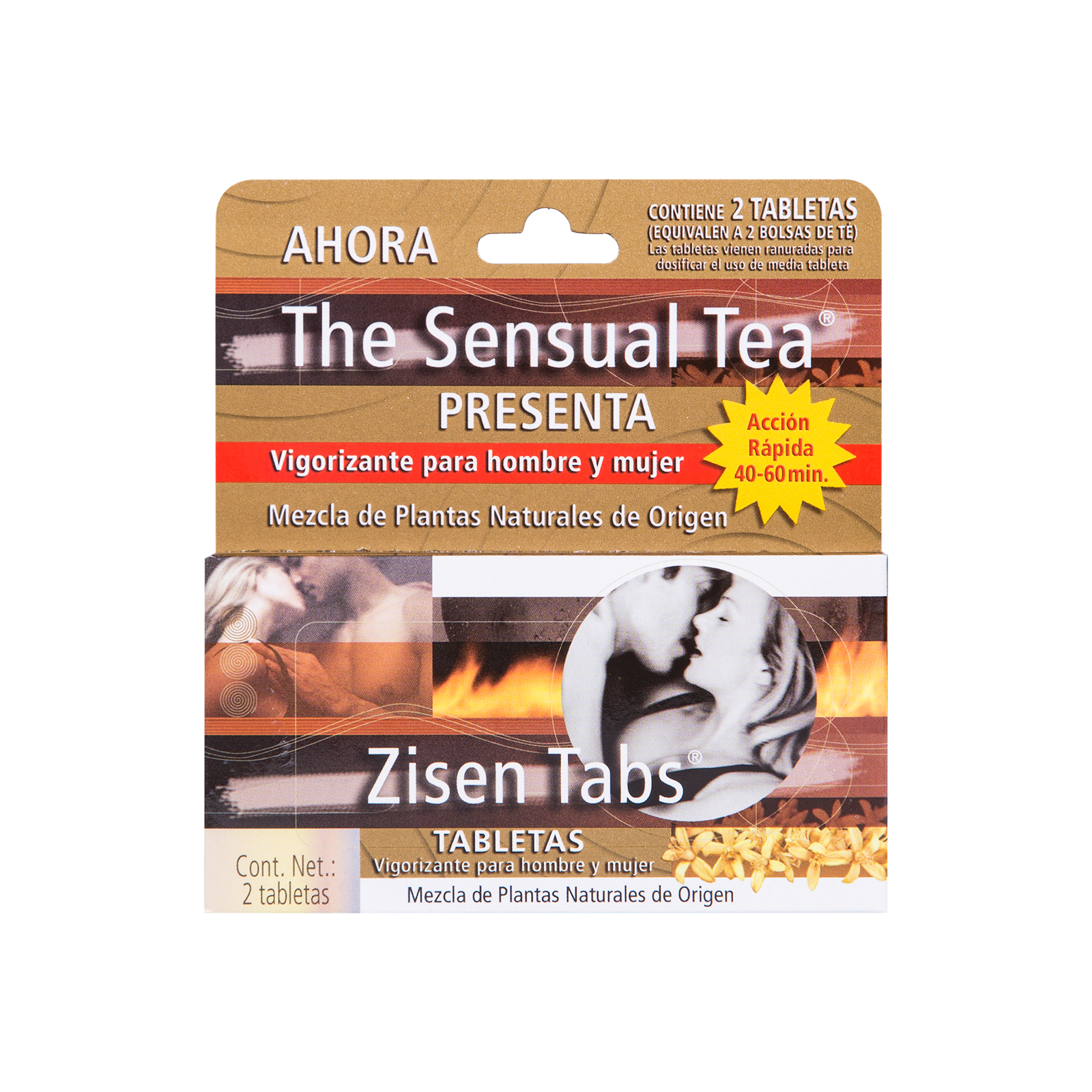 Zisen the sensual tea 2 tabletas