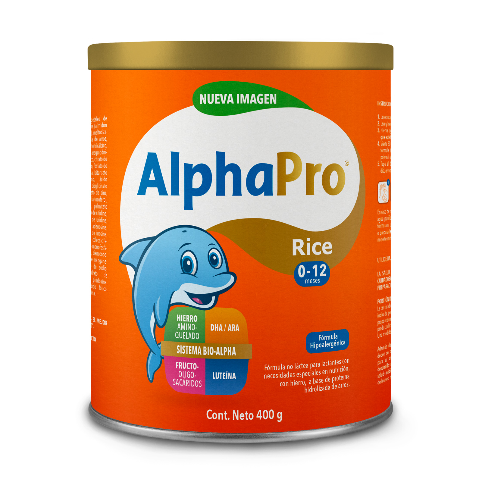 Farmacias del Ahorro | Leche Alpha-Pro Rice 2 Rep 400 gr | Tienda en ...