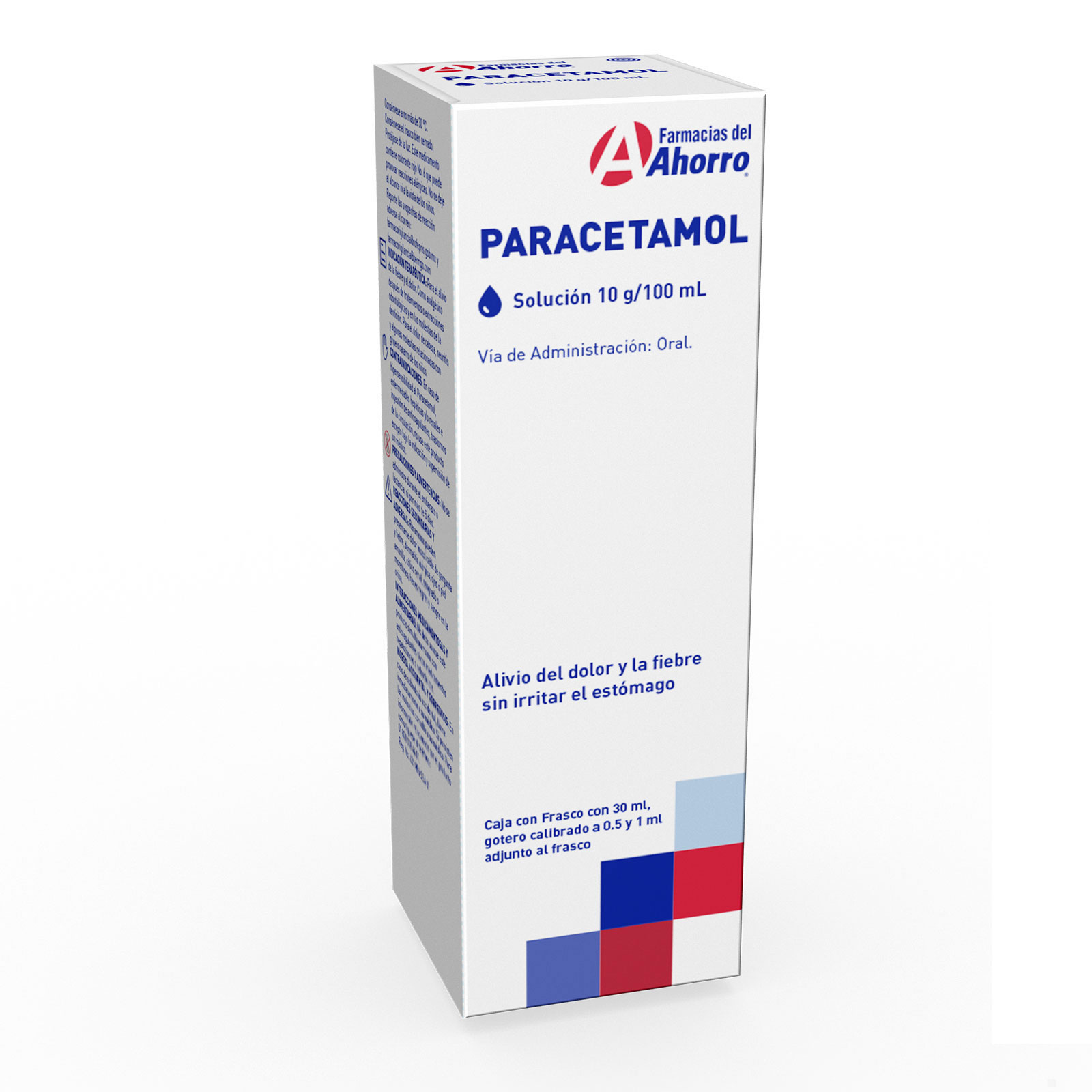 Marca del ahorro paracetamol 100 mg oral 30 ml gts