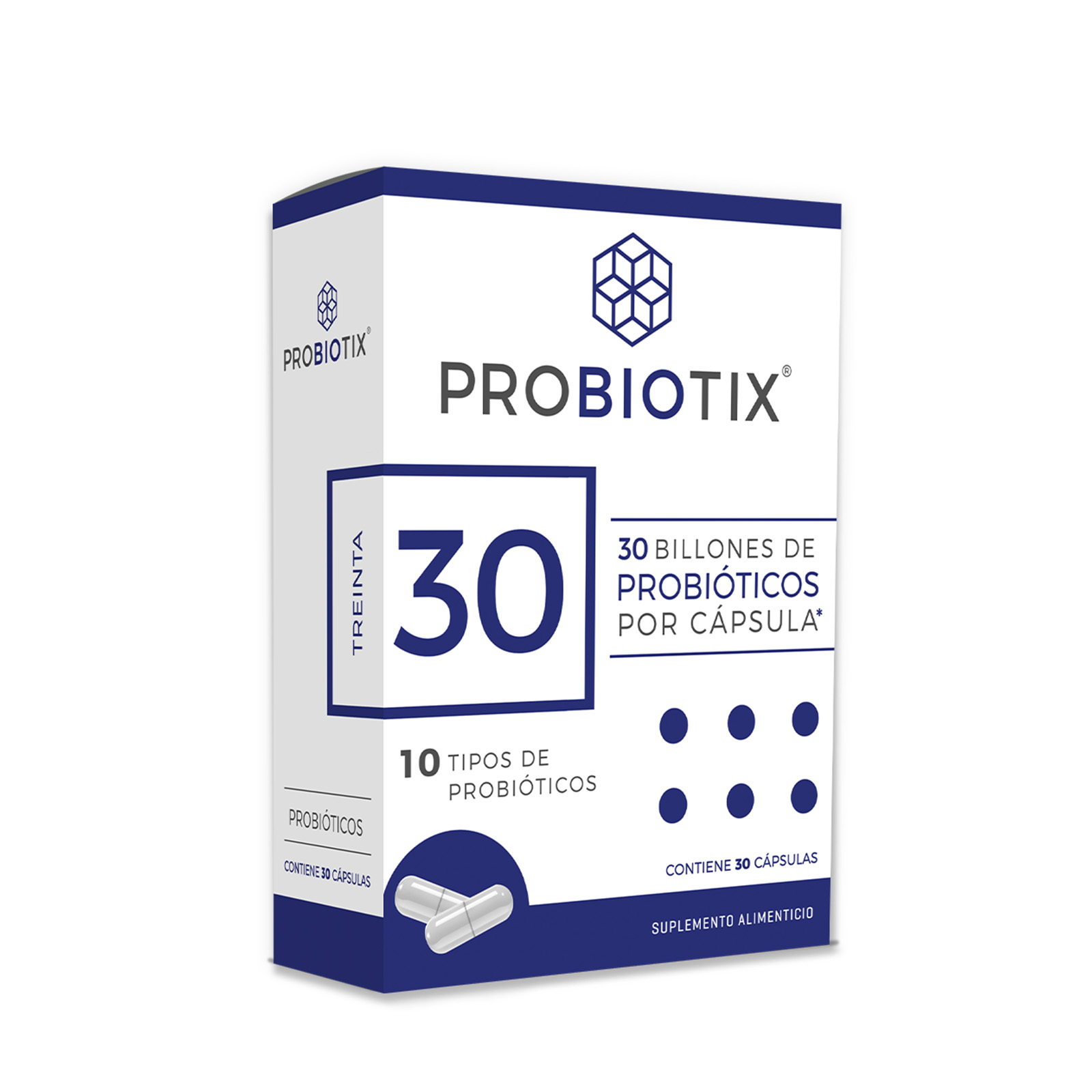 Probiotix 30 Billones/10 Cepas 30 Cápsulas