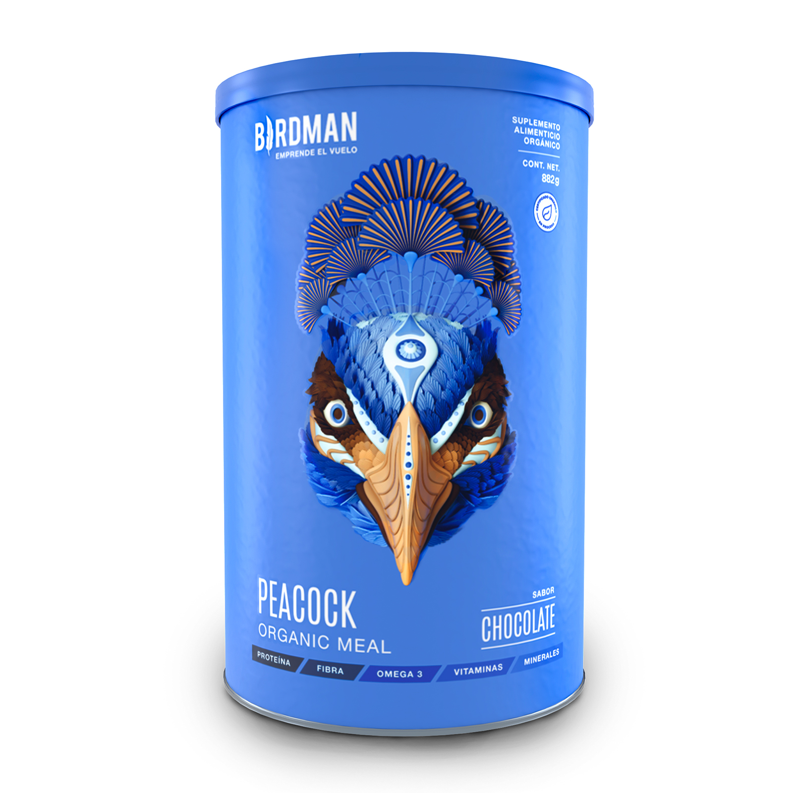 BIRDMAN Peacock Chocolate Organic Meal 882 gr