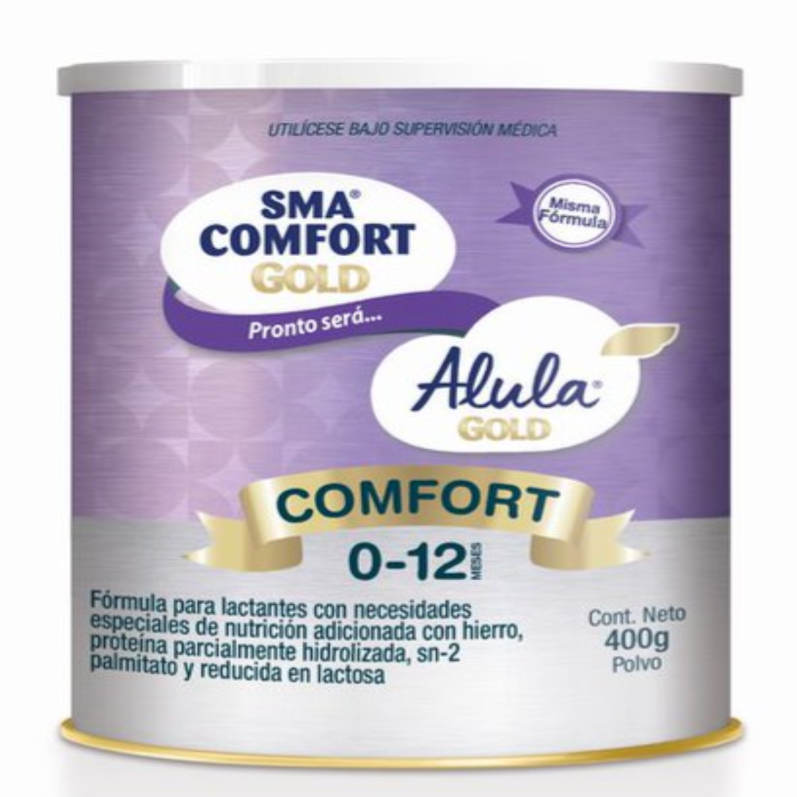 Farmacias del Ahorro | LECHE ALULA GOLD SMA COMFORT 400 GR 8749 ...